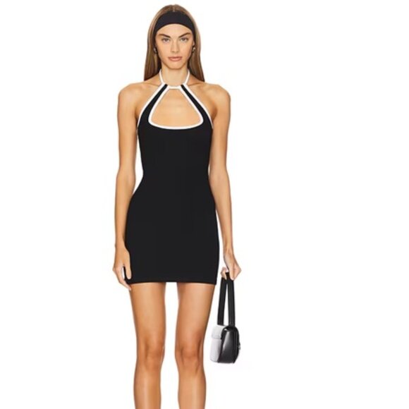 (SOLD) Superdown Contrast Mini Dress - Picture 1 of 4